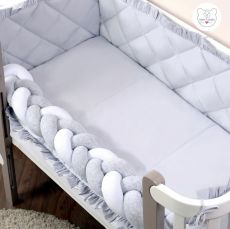 Постільний комплект Baby Veres Macaroon Earl grey (6 одиниць, 100% бавовна, 120х60 см)
